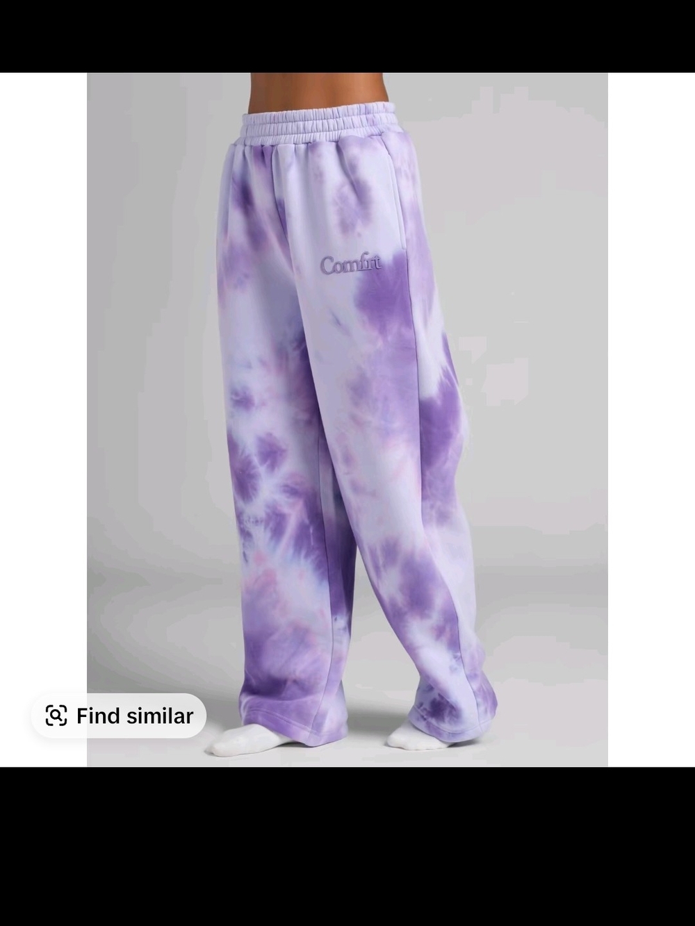 Comfrt Lavender Cloud Wide Leg